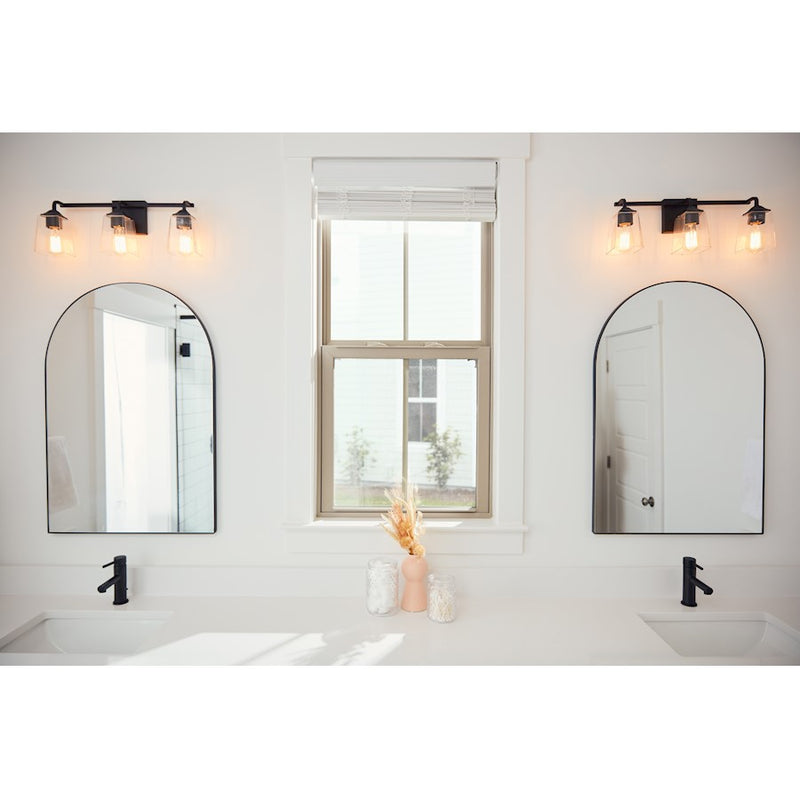 Quoizel Thoresby 3 Light Bath Vanity, Opal Etched