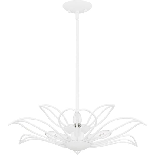 Quoizel Tallulah 3Light Pendant, Sand White