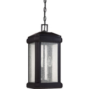 Quoizel Trumbull Outdoor Hanging Lantern, Mystic Black