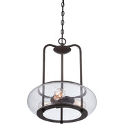 Quoizel Trilogy Pendant in Old Bronze
