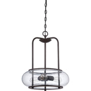 Quoizel Trilogy Pendant in Old Bronze