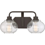 Quoizel Trilogy Bath Light, 2 Light, Old Bronze