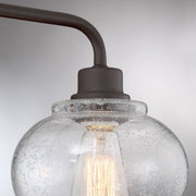 Quoizel Trilogy Bath Light, 2 Light, Old Bronze