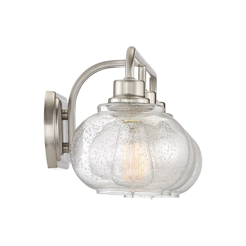 Quoizel Trilogy Bath Light, 3 Light, Brushed Nickel