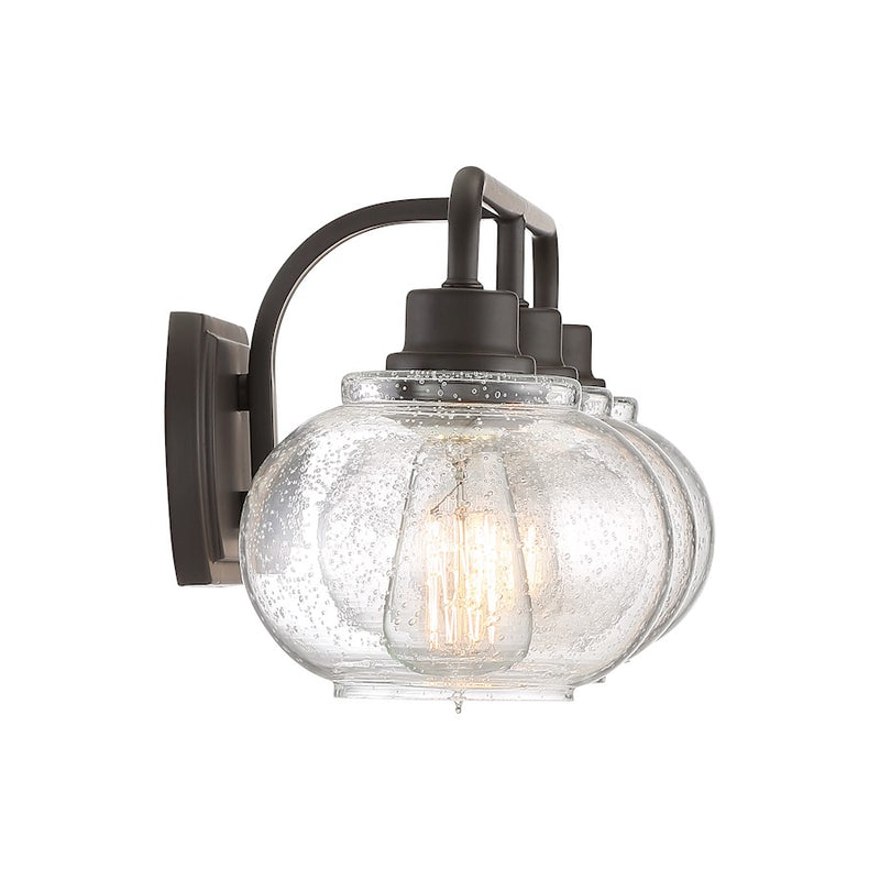 Quoizel Trilogy Bath Light, 3 Light, Old Bronze