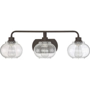 Quoizel Trilogy Bath Light, 3 Light, Old Bronze