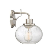 Quoizel Trilogy Wall Sconce, 1 Light, Brushed Nickel