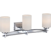 Quoizel Taylor 3 Light Bath Fixture, Polished Chrome