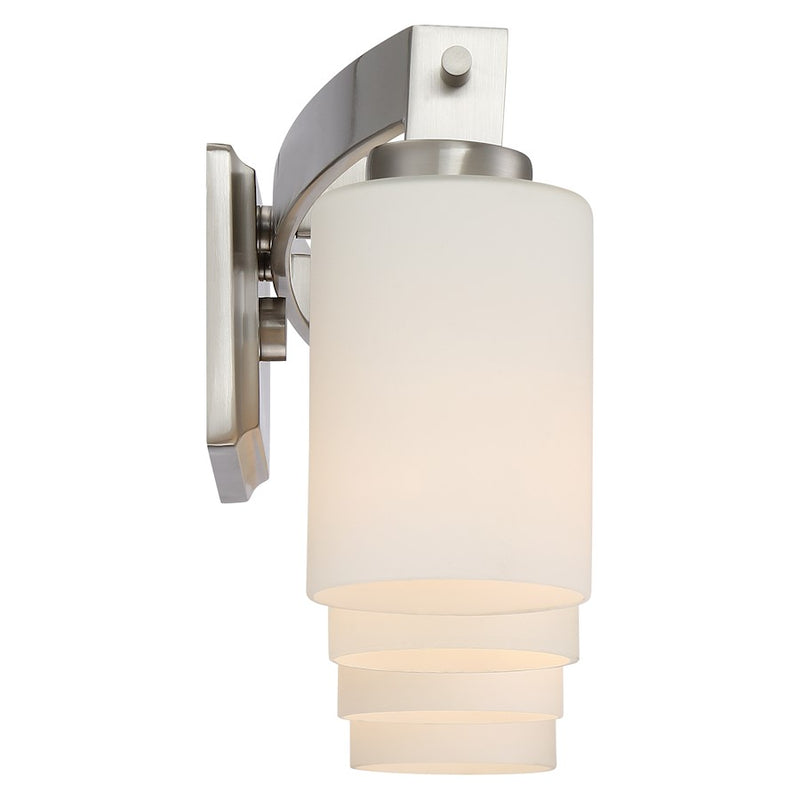 Quoizel Lighting Taylor 4 Light Bathroom Vanity Light, Brushed Nickel