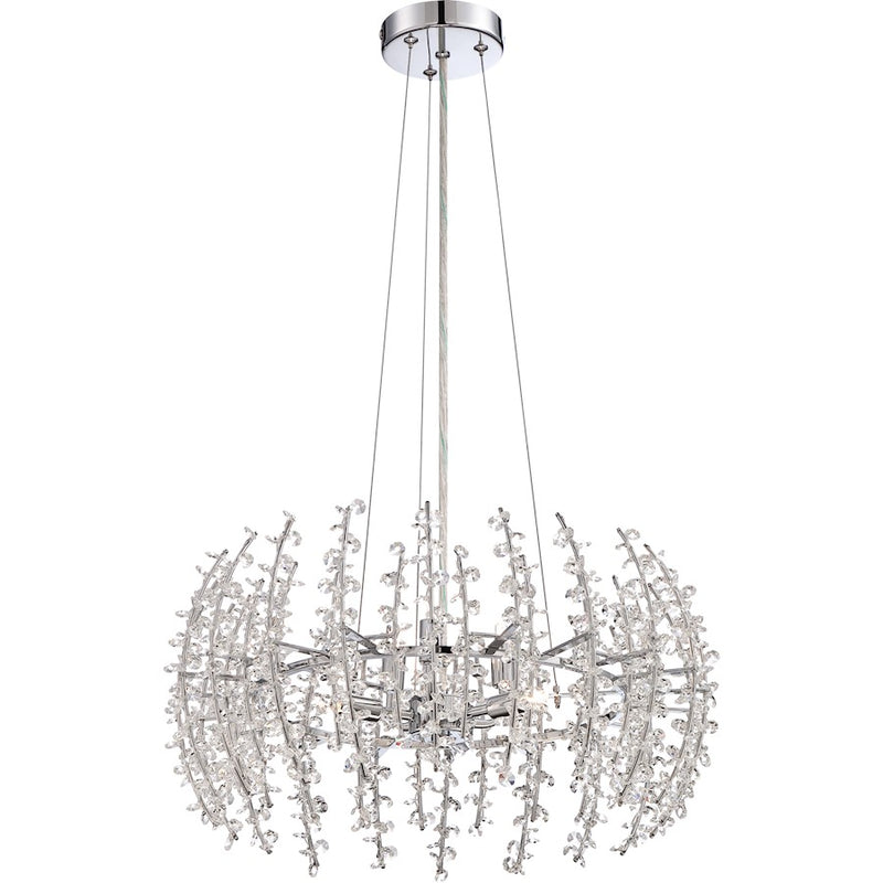 Quoizel Valla Pendant in Polished Chrome