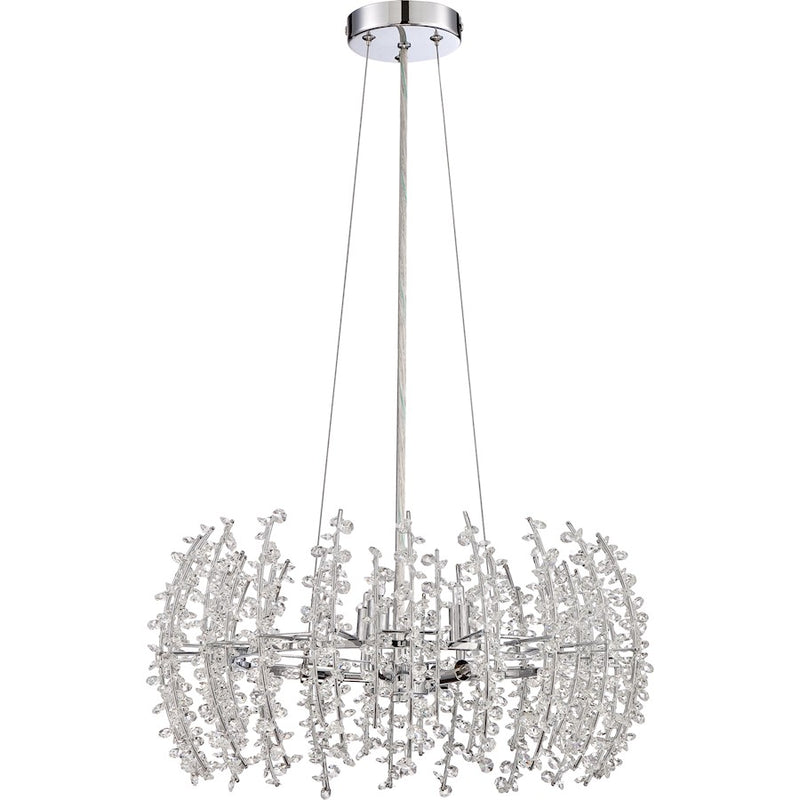 Quoizel Valla Pendant in Polished Chrome