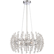 Quoizel Valla Pendant in Polished Chrome