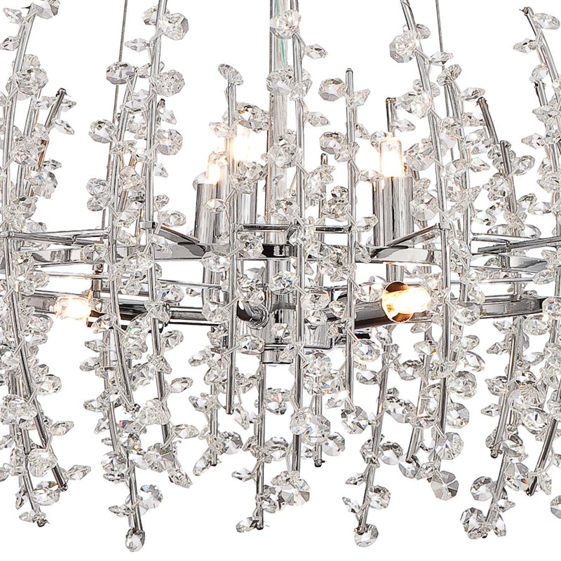 Quoizel Valla Pendant in Polished Chrome