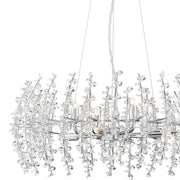 Quoizel Valla 8 Light Pendant, Polished Chrome