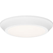 Quoizel Verge Flush Mount, White Lustre