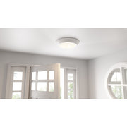 Quoizel Verge Flush Mount, White Lustre
