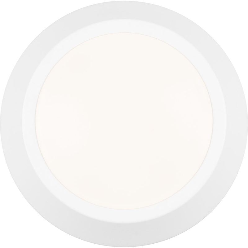 Quoizel Verge Flush Mount, White Lustre