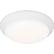 Quoizel Verge Flush Mount, White Lustre