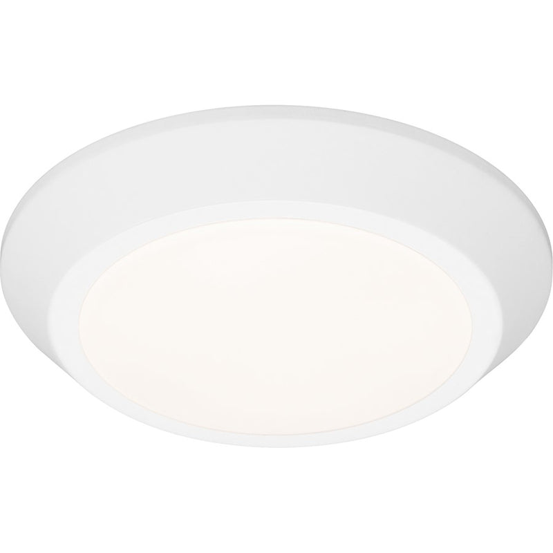 Quoizel Verge Flush Mount, White Lustre