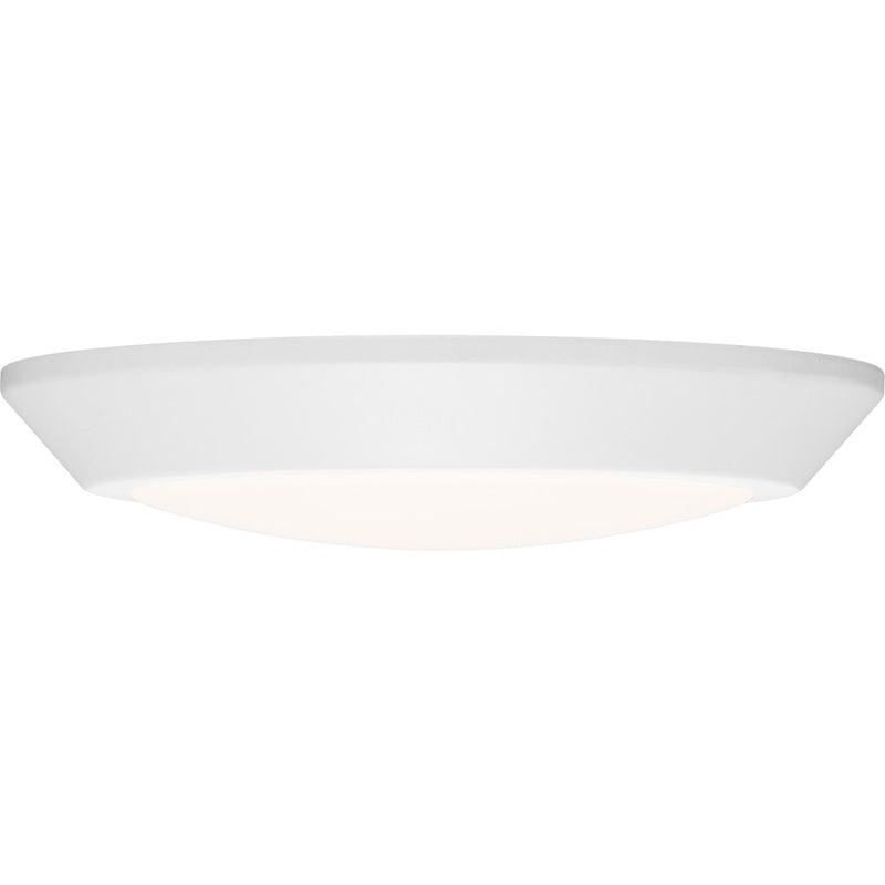 Quoizel Verge Flush Mount, White Lustre