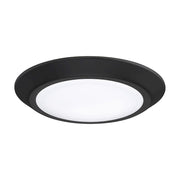 Quoizel 8" Verge Flush Mount, Oil Rubbed Bronze