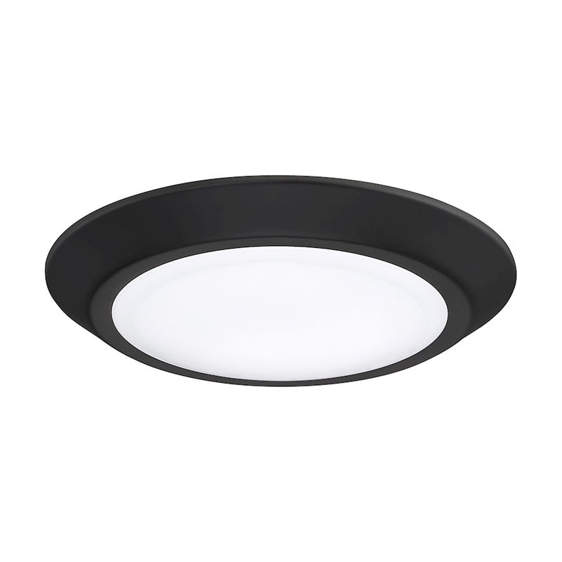 Quoizel 8" Verge Flush Mount, Oil Rubbed Bronze