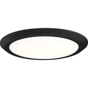 Quoizel 16" Verge Flush Mount, Oil Rubbed Bronze