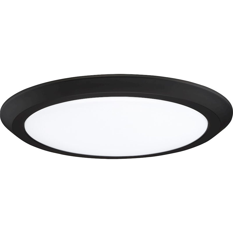 Quoizel 16" Verge Flush Mount, Oil Rubbed Bronze