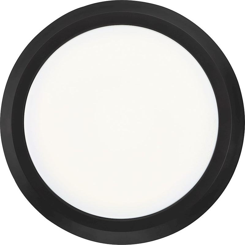 Quoizel 16" Verge Flush Mount, Oil Rubbed Bronze
