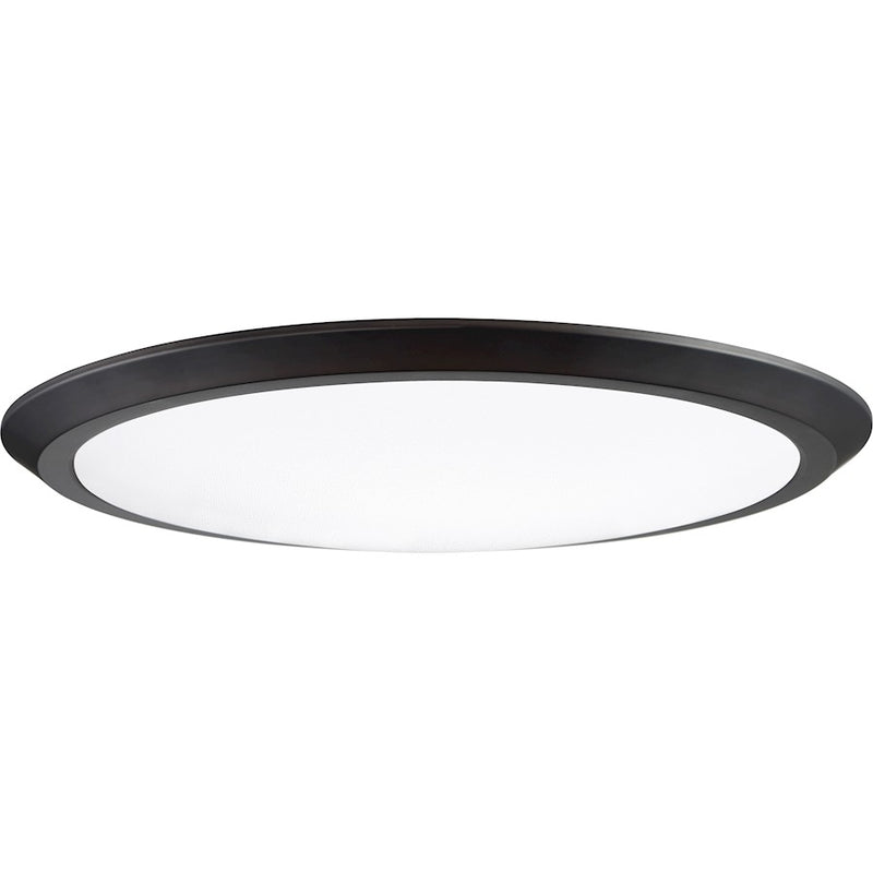 Quoizel 20" Verge Flush Mount, Oil Rubbed Bronze