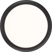 Quoizel 20" Verge Flush Mount, Oil Rubbed Bronze