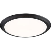 Quoizel 20" Verge Flush Mount, Oil Rubbed Bronze
