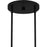 Quoizel Viscount 9Light Chandelier, Matte Black/Clear Glass