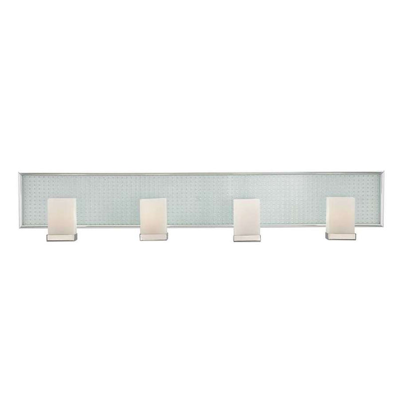 Quoizel 4 Light Vetreo Infinity Bath Fixture in Polished Chrome