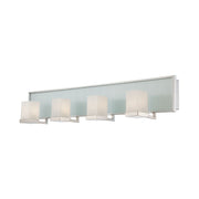 Quoizel 4 Light Vetreo Infinity Bath Fixture in Polished Chrome