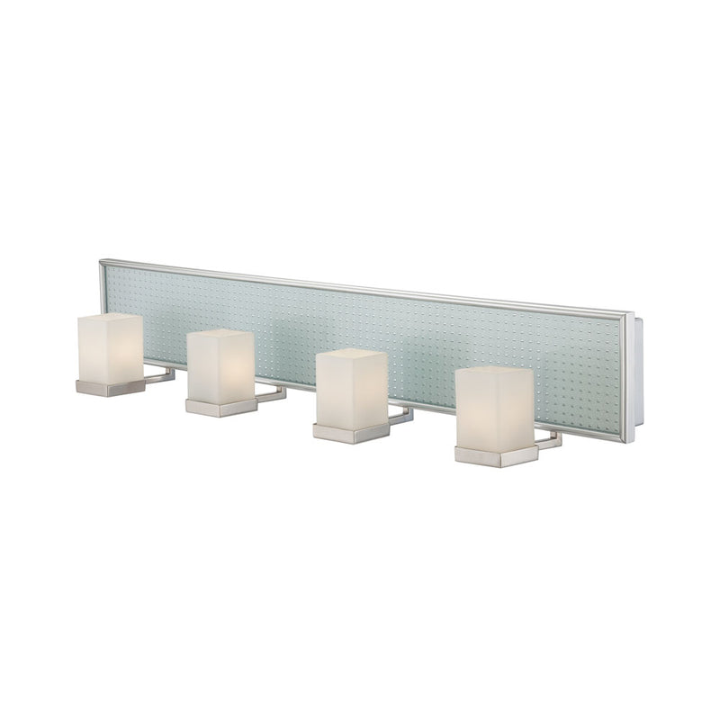 Quoizel 4 Light Vetreo Infinity Bath Fixture in Polished Chrome