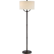 Quoizel Vivid Broadway 3 Light Floor Lamp, Oil Rubbed Bronze