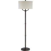 Quoizel Vivid Broadway 3 Light Floor Lamp, Oil Rubbed Bronze