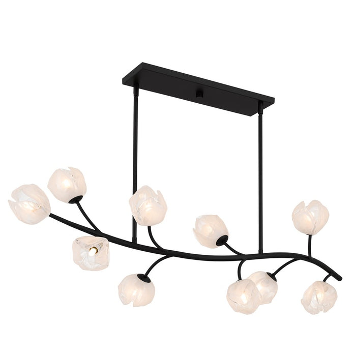 Quoizel Walker 10-Lt Matte Black Island Light, Matte Black - WALK1048MBK