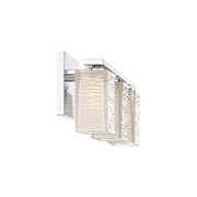 Quoizel Westcap 22in 3-Light Vanity Light | Modern Polished Chrome and Clear Sandblasted Glass | Bathroom Vanity | 22.5 x 5 x 6.75 in | Model WCP8603C