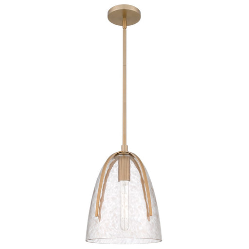 Quoizel Whitmore 1-Lt Brz Gold Mini Pendant, Brz Gold - WHIT1510BGD