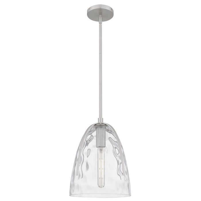 Quoizel Whitmore 1-Lt Brushed Nickel Mini Pendant, Brushed Nickel - WHIT1510BN