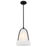 Quoizel Whitmore 1-Lt Matte Black Mini Pendant, Matte Black - WHIT1510MBK