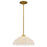 Quoizel Whitecap 1-Lt Brushed Gold Pendant, Brushed Gold - WHP1814BRG