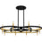 Quoizel Winsland 16Light Chandelier, Matte Black