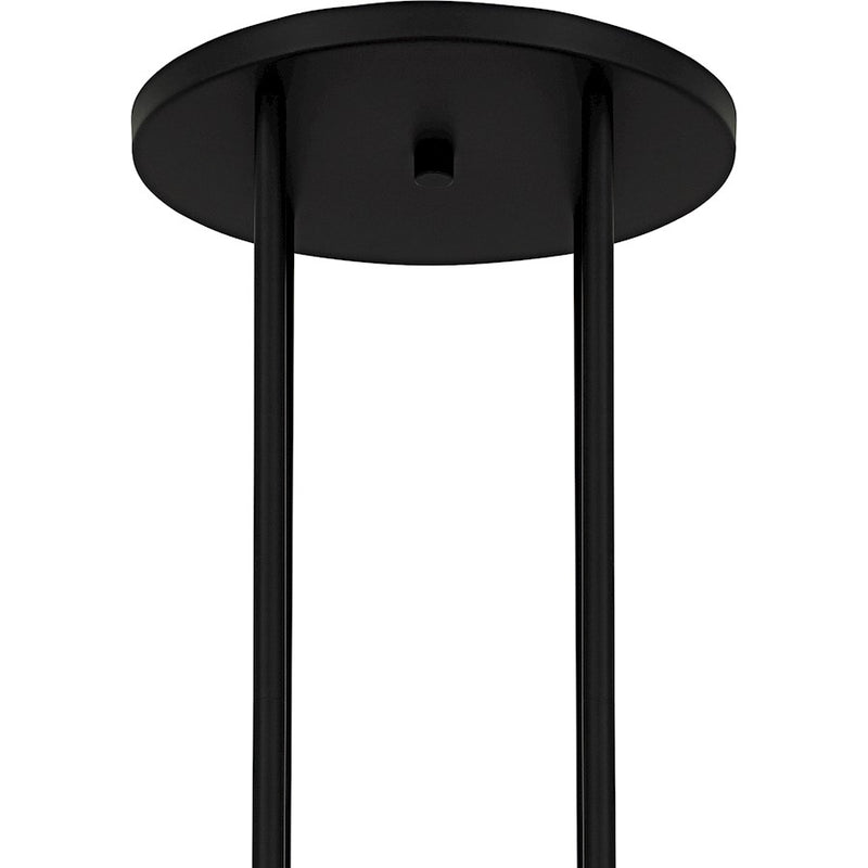 Quoizel Winsland 16Light Chandelier, Matte Black