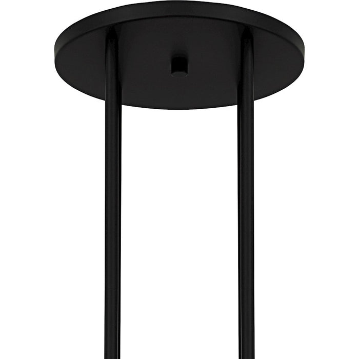 Quoizel Winsland 16Light Chandelier, Matte Black