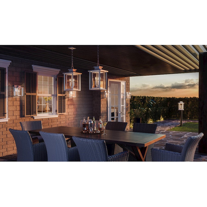 Quoizel Wakefield 1 Light Outdoor Wall Lantern, White Lustre