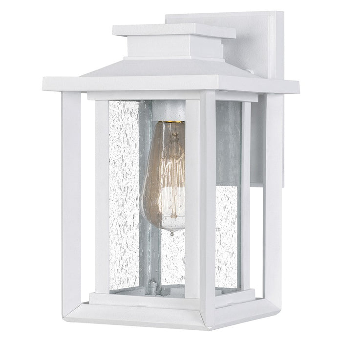 Quoizel Wakefield 1 Light Outdoor Wall Lantern, White Lustre