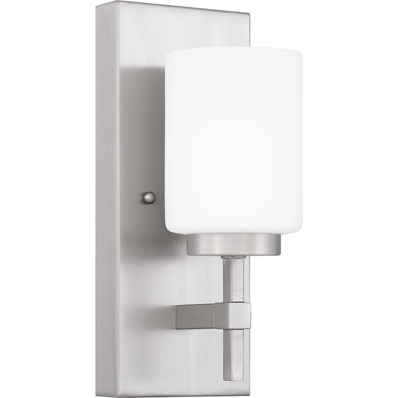 Quoizel Wilburn 1 Light Wall Sconce, Opal Etched
